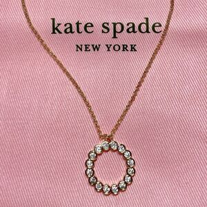 NWT Kate Spade Full Circle Mini Pendant Necklace